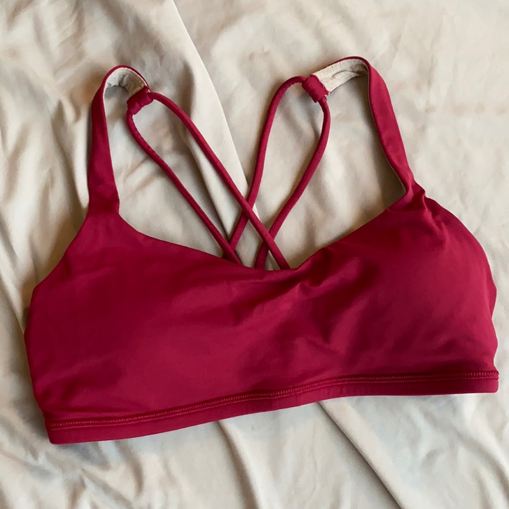 Pink Lululemon Bra